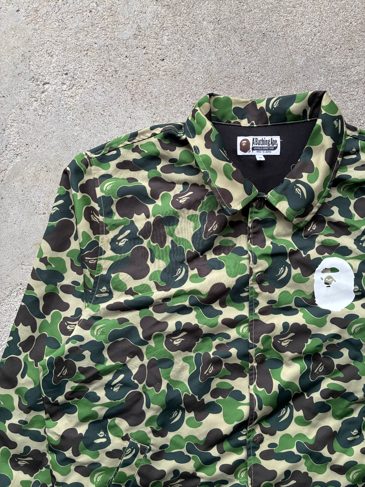 Bape “CAMO” Coach jacket (M)