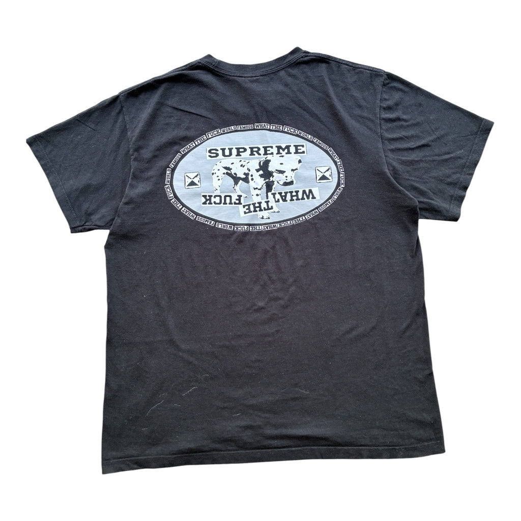 Supreme “DALMATIAN BLACK SS25” tee (M)