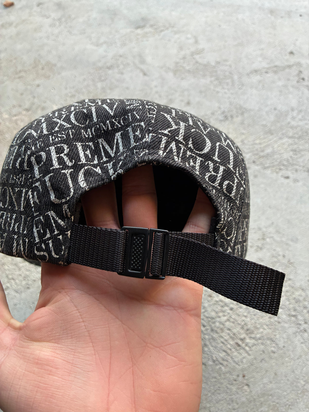 Supreme “F*** EM ALL” Camp Cap (Adjustable)