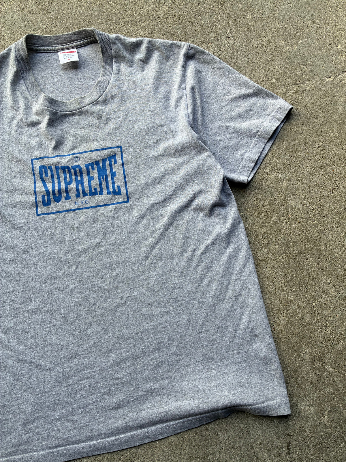 Supreme “WARM UP” Tee (S)