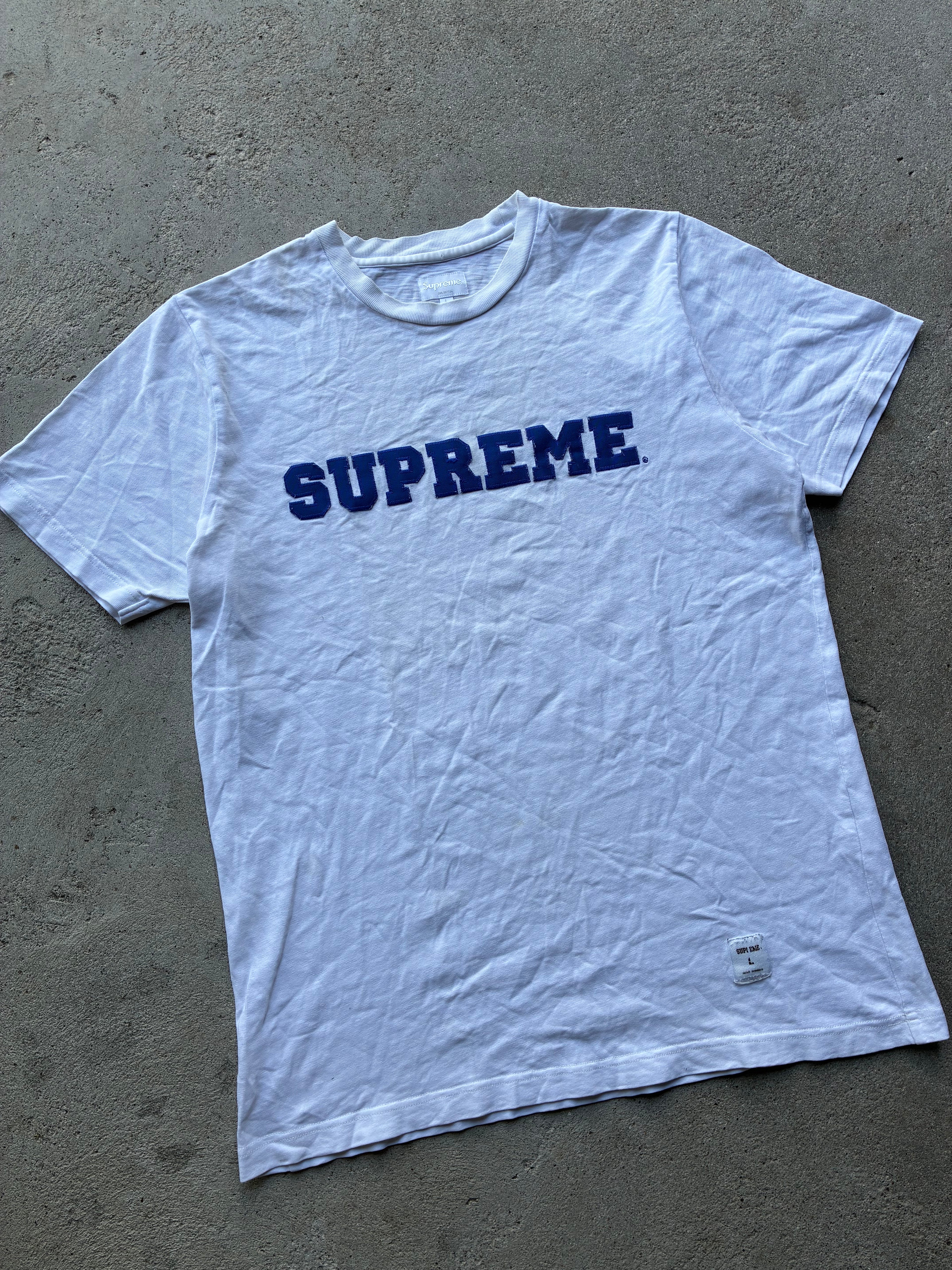 Supreme “COLLEGIATE” Tee (L)
