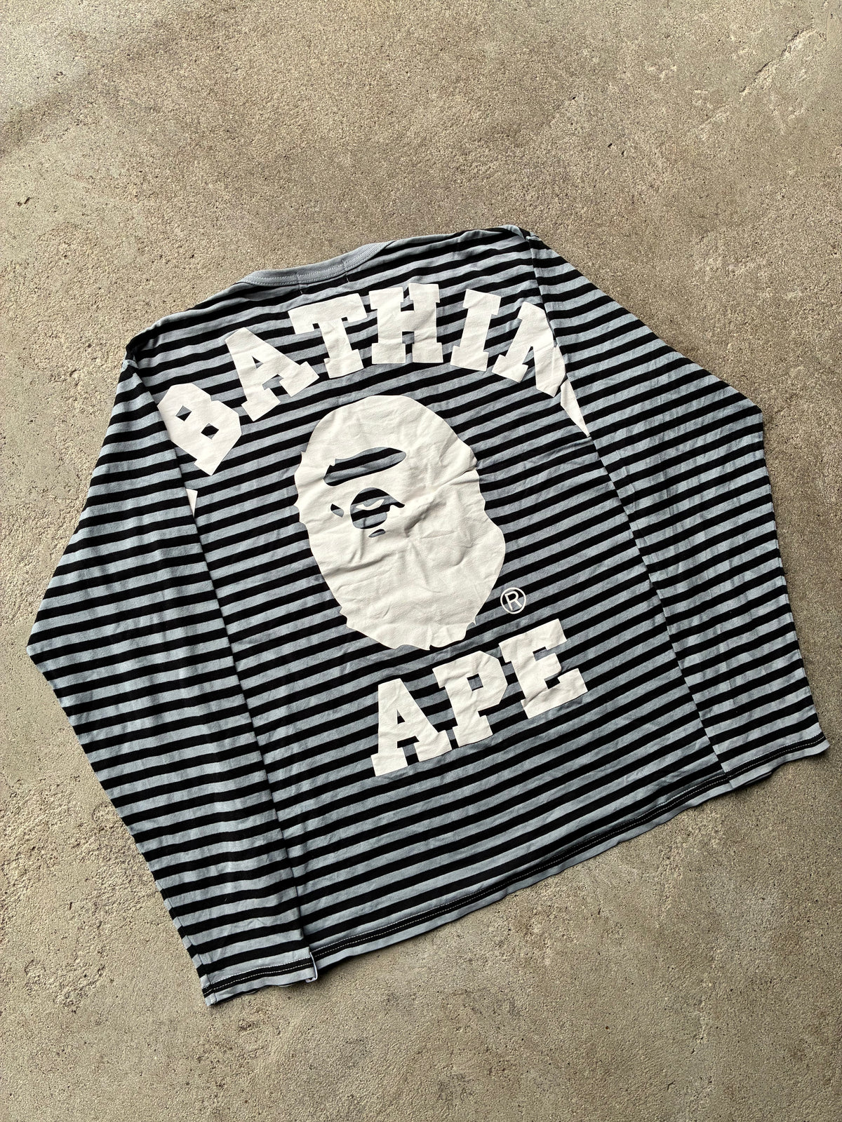 Stribet Bape Long sleeve (L)