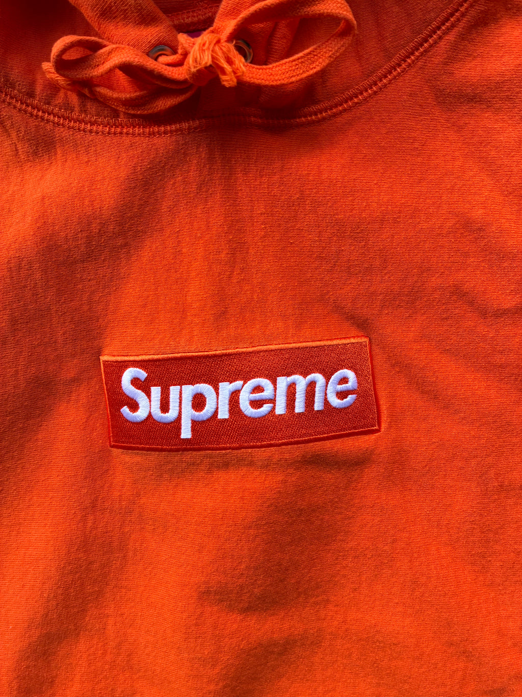 Supreme “ORANGE FW24” Box Logo Hoodie (S)