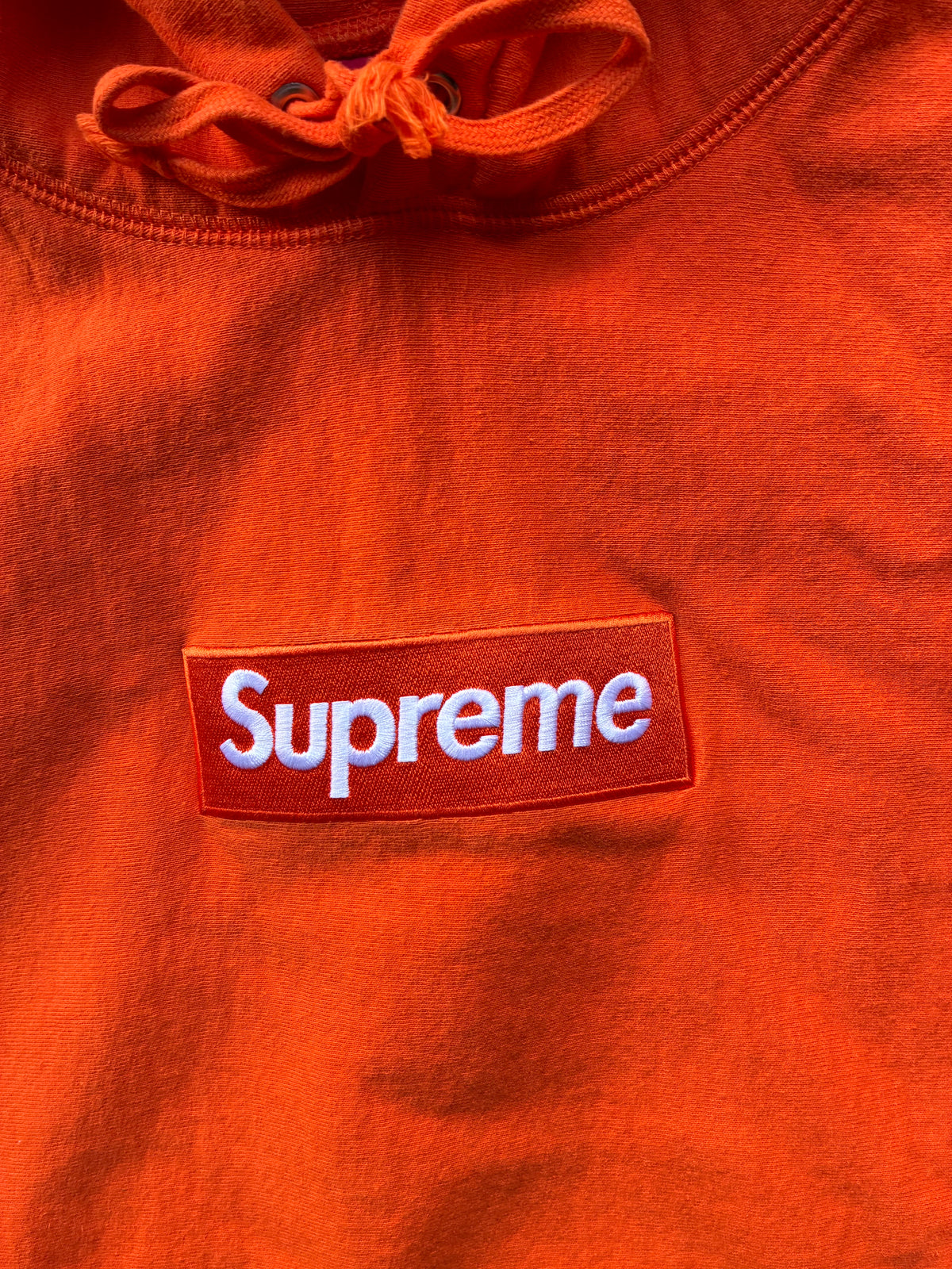 Supreme “ORANGE FW24” Box Logo Hoodie (S)