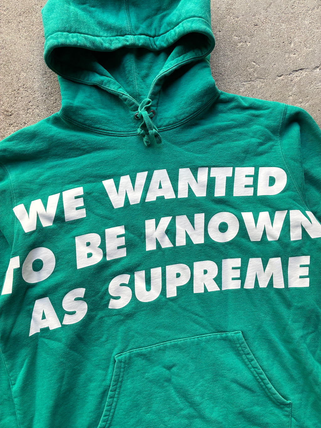 Supreme “KNOWN AS” Hooded Hoodie (L)
