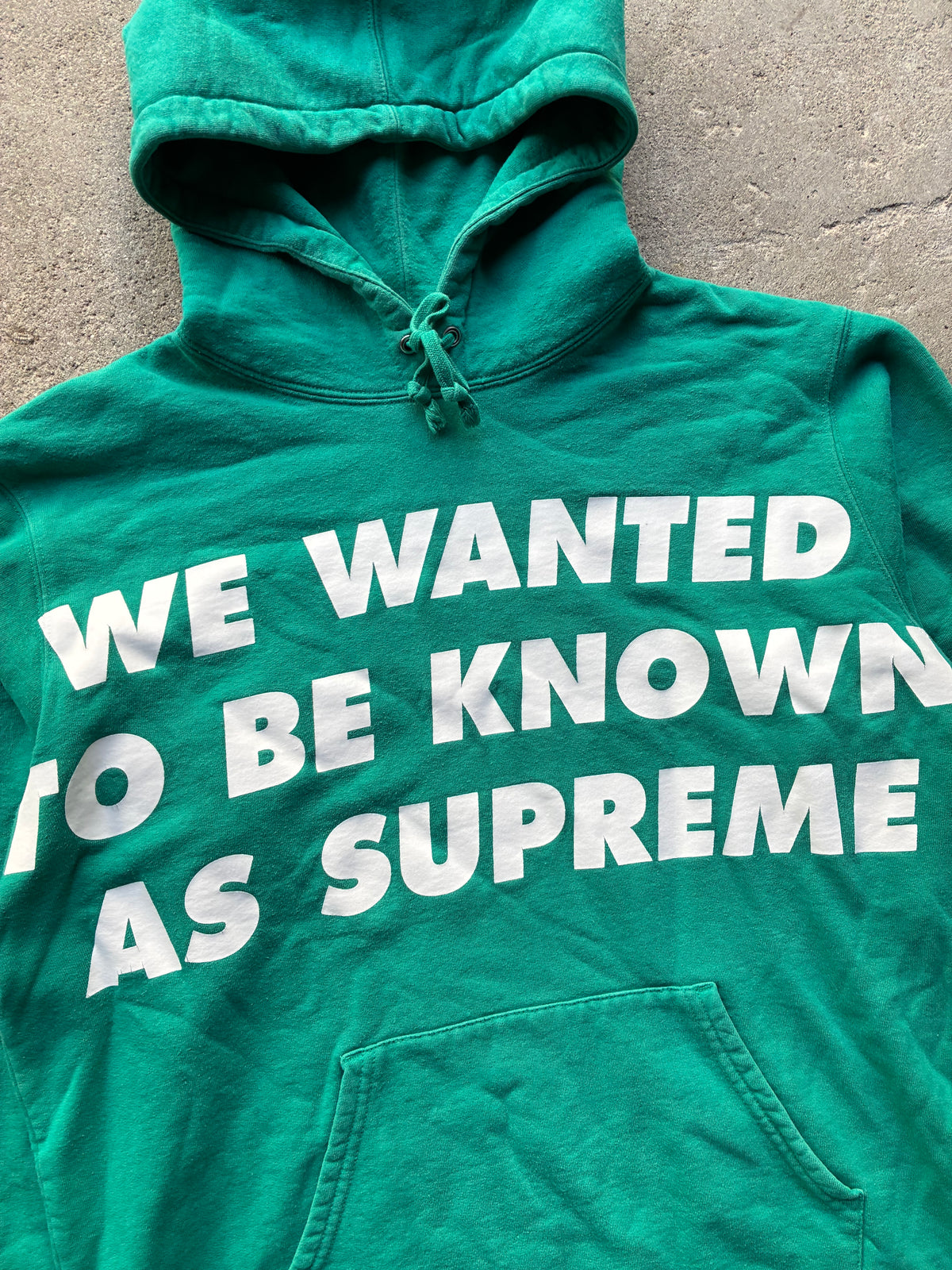 Supreme “KNOWN AS” Hooded Hoodie (L)