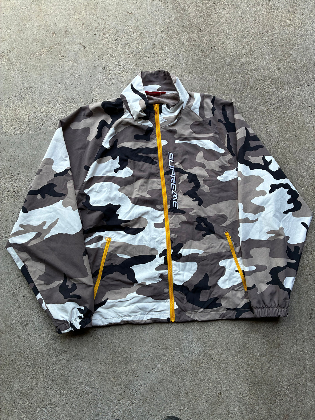 Supreme “CONTRAST ZIP TRACK”  Jacket (M)