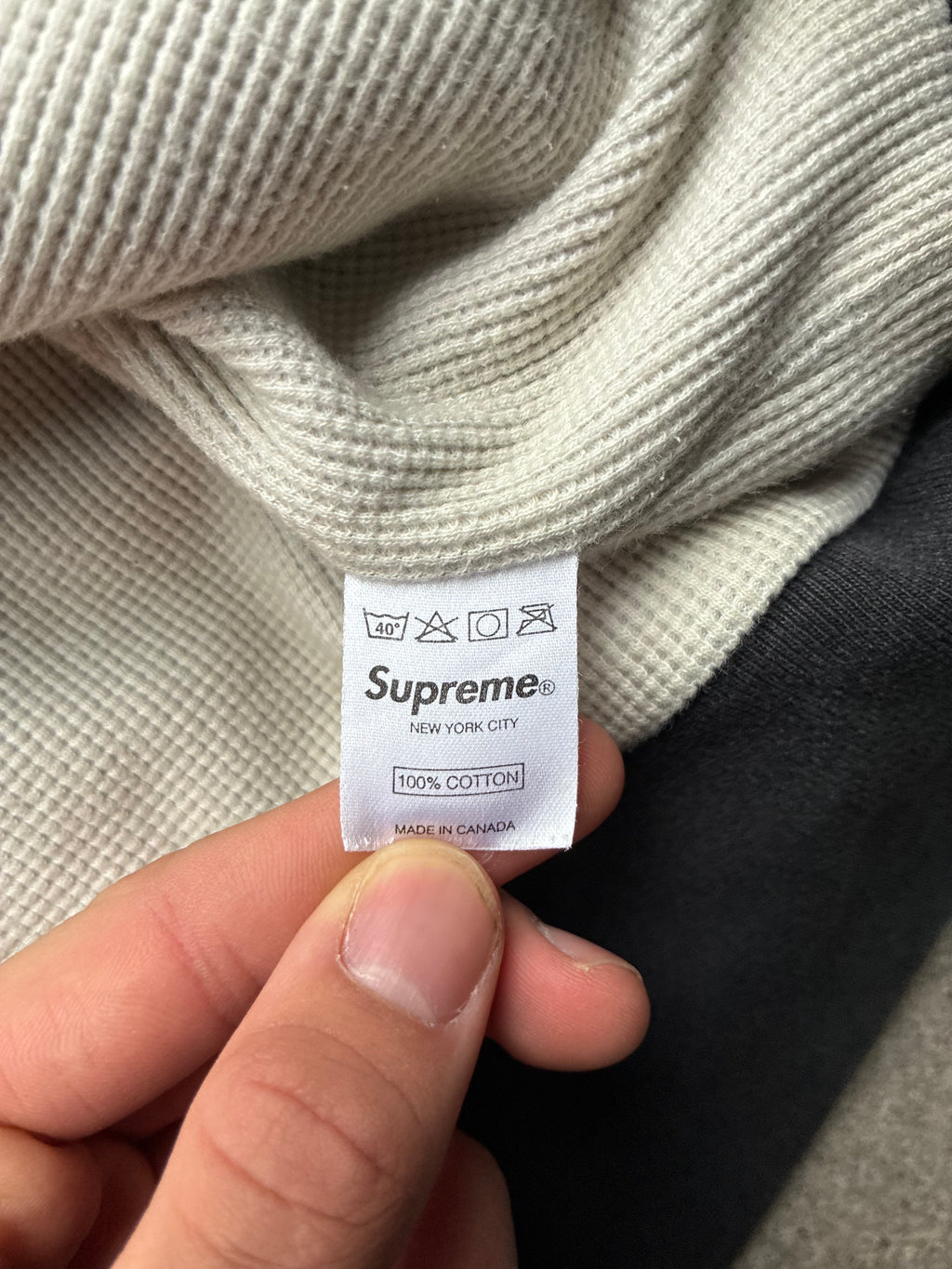 Supreme “ARC LOGO THERMAL 2009” Zip Up hoodie (L)