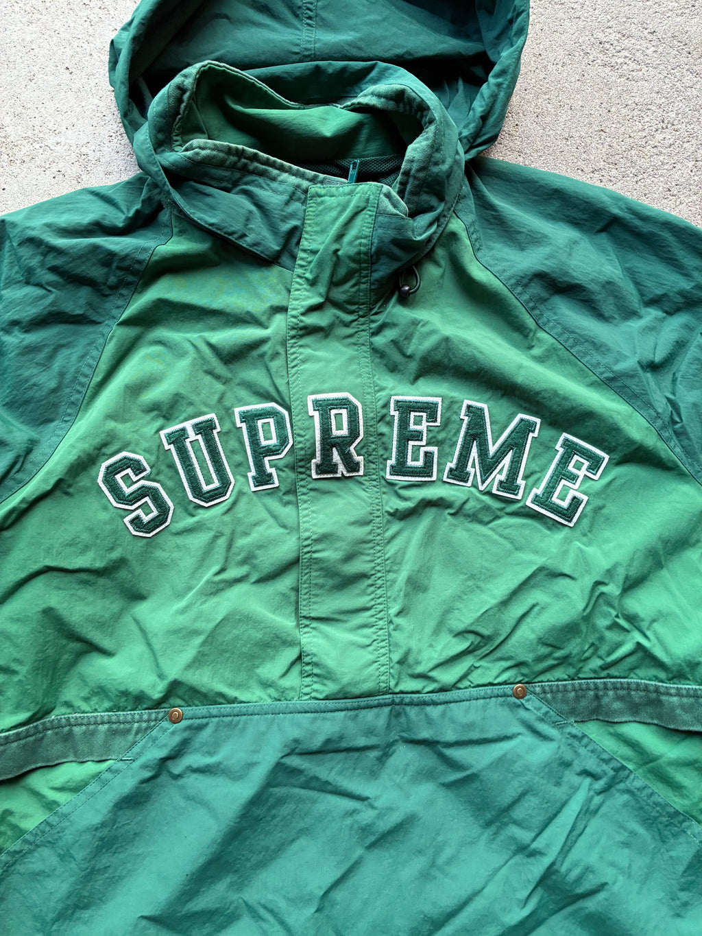 Supreme “HALF ZIP ARC LOGO” Jacket (L)