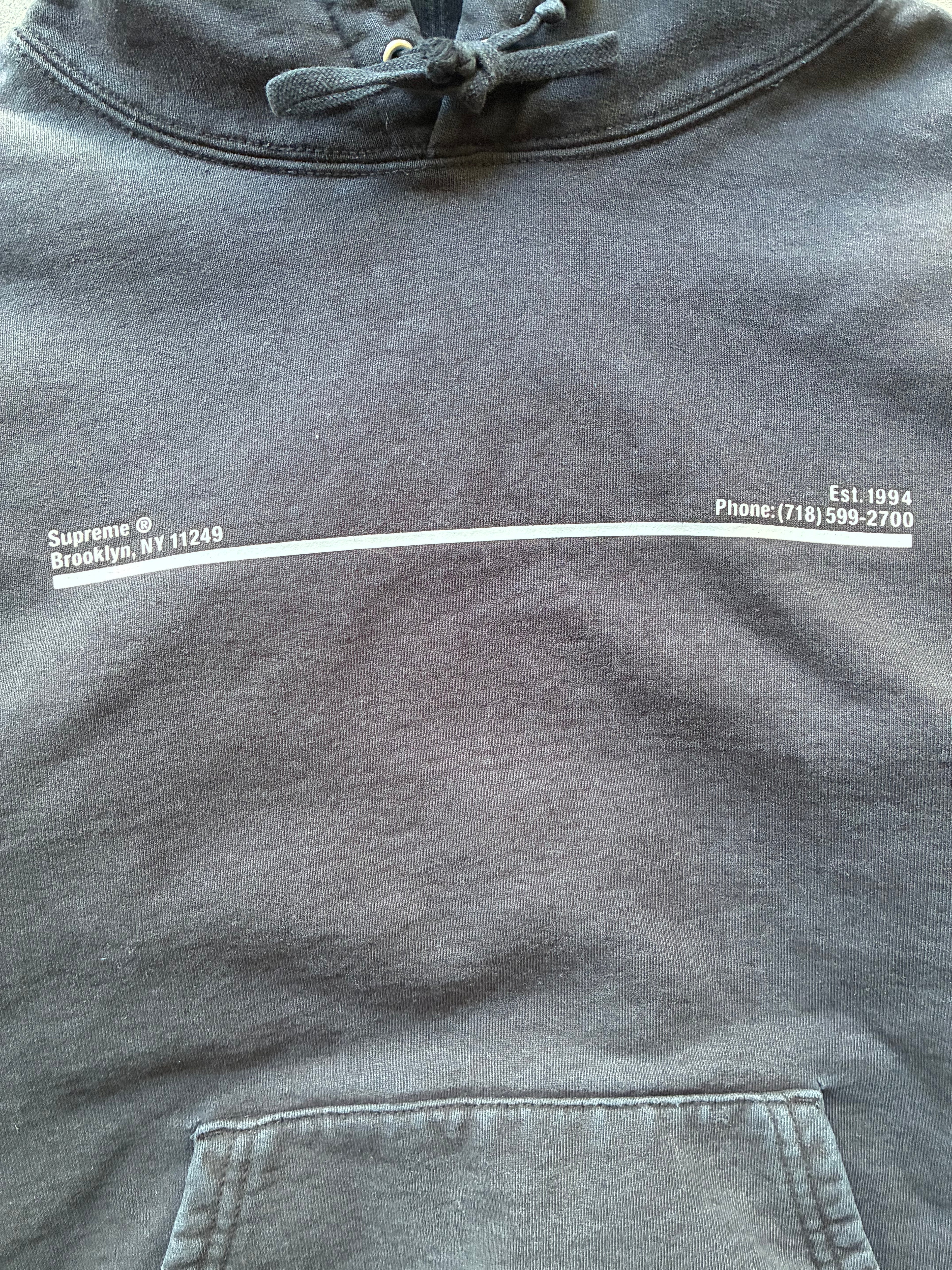 Supreme “SHOP LOS ANGELES” Hooded Hoodie (S)