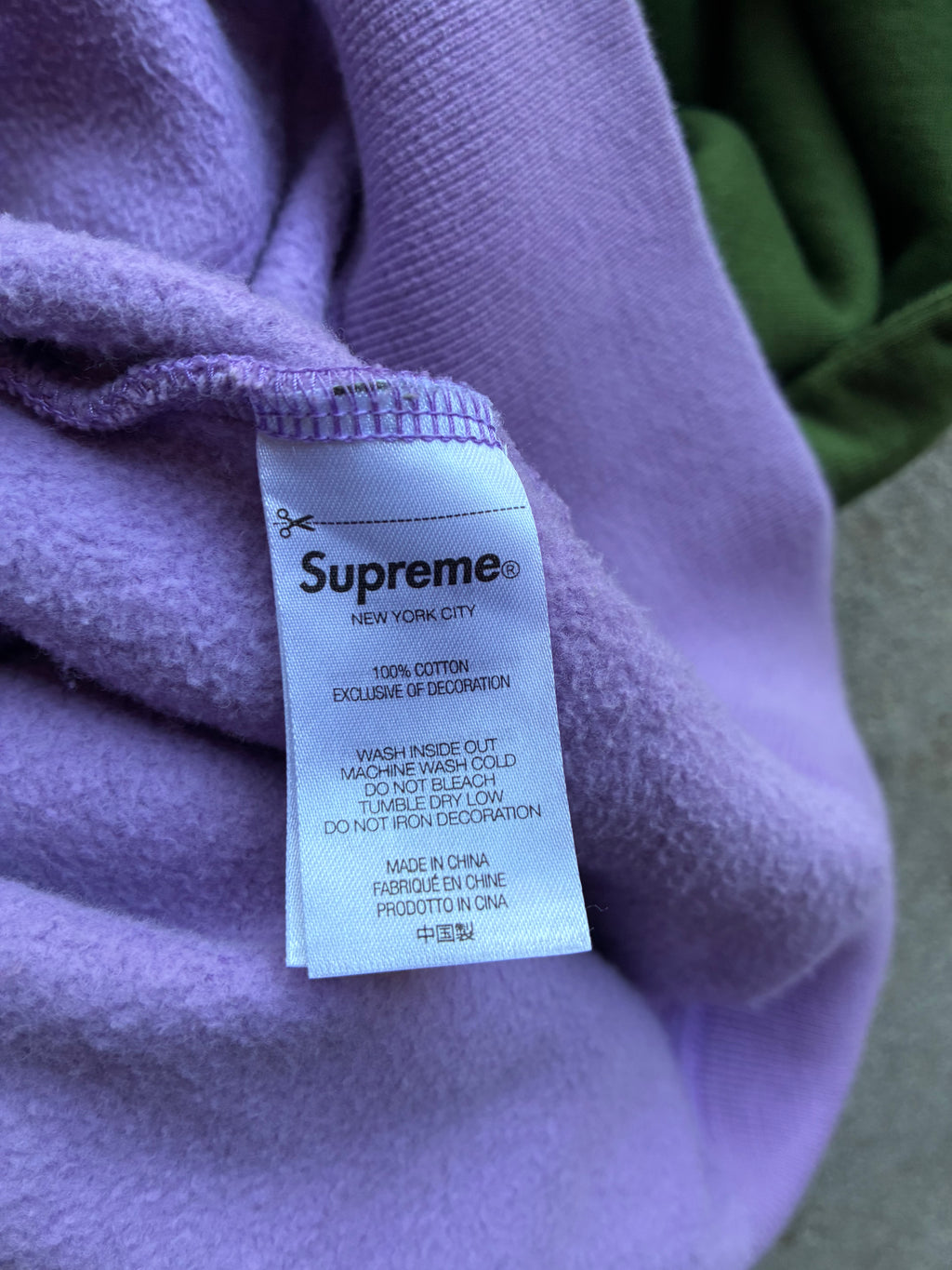 Supreme x junya watanabe zip up hoodie (L)