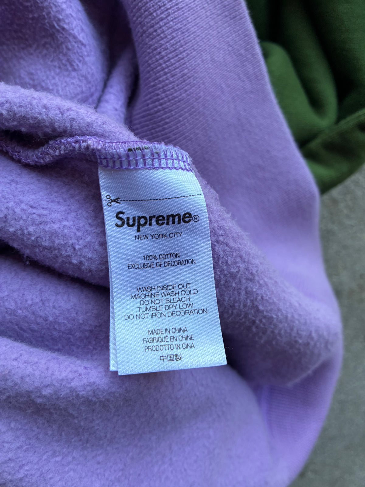 Supreme x junya watanabe zip up hoodie (L)