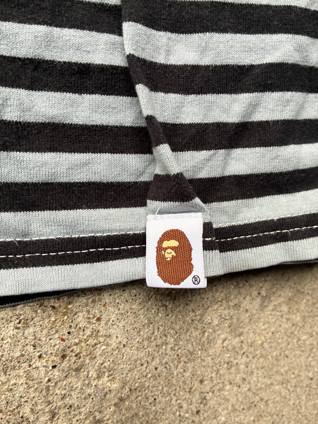 Stribet Bape Long sleeve (L)