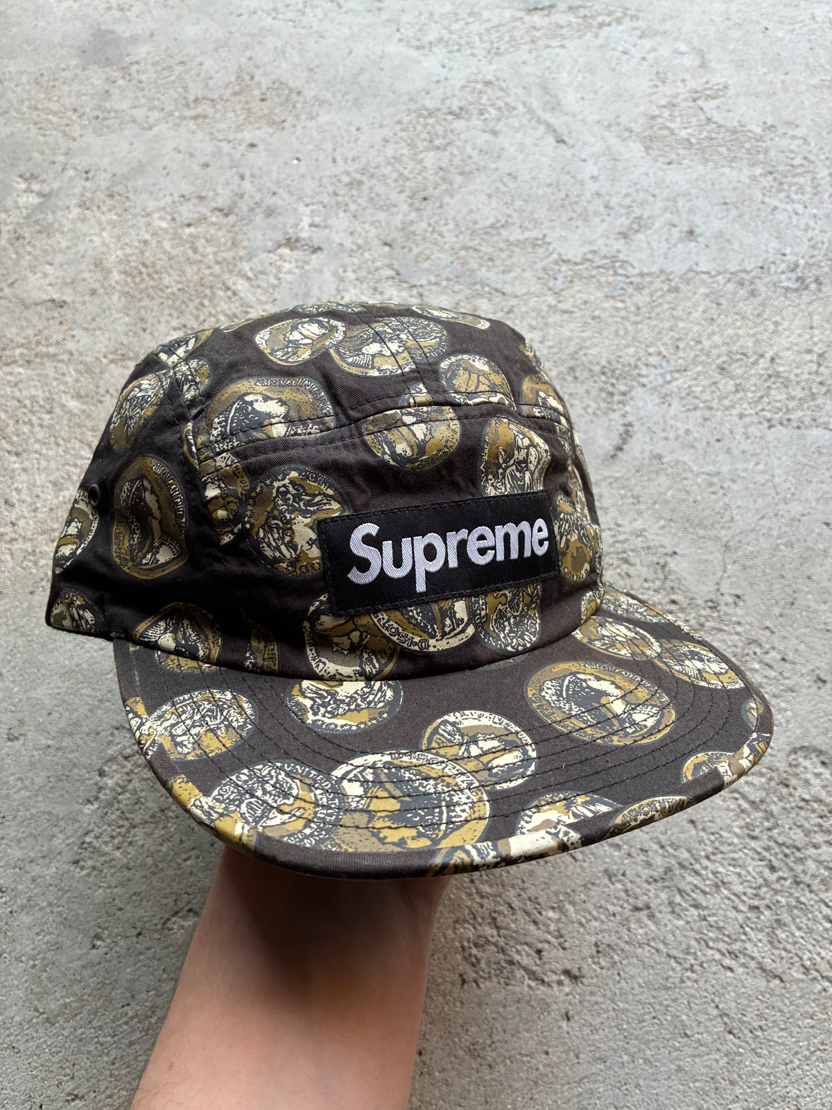 Supreme “COINS SS14” Camp cap (Adjustable)