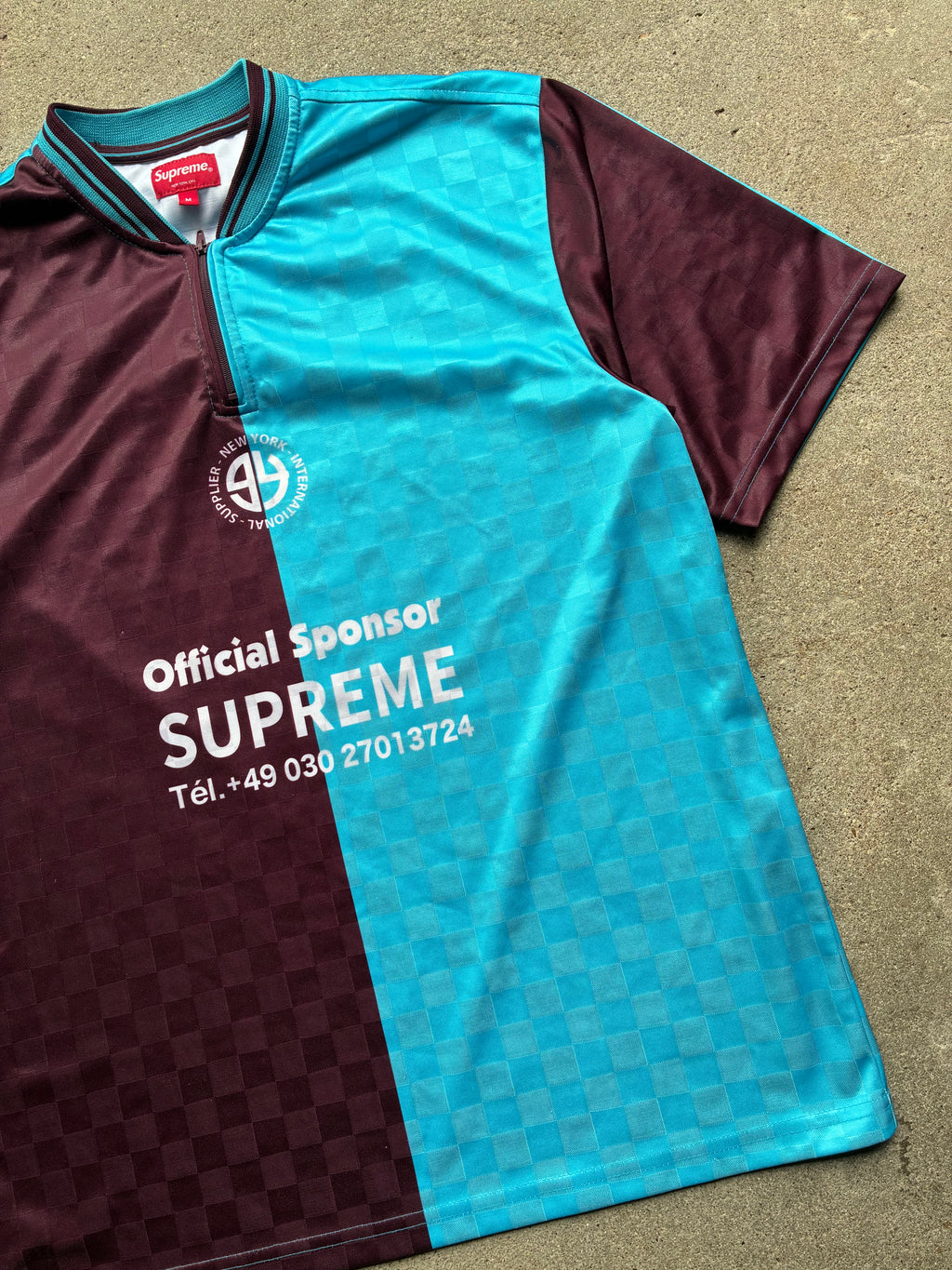 Supreme “SPLIT SOCCER” Jersey (M)