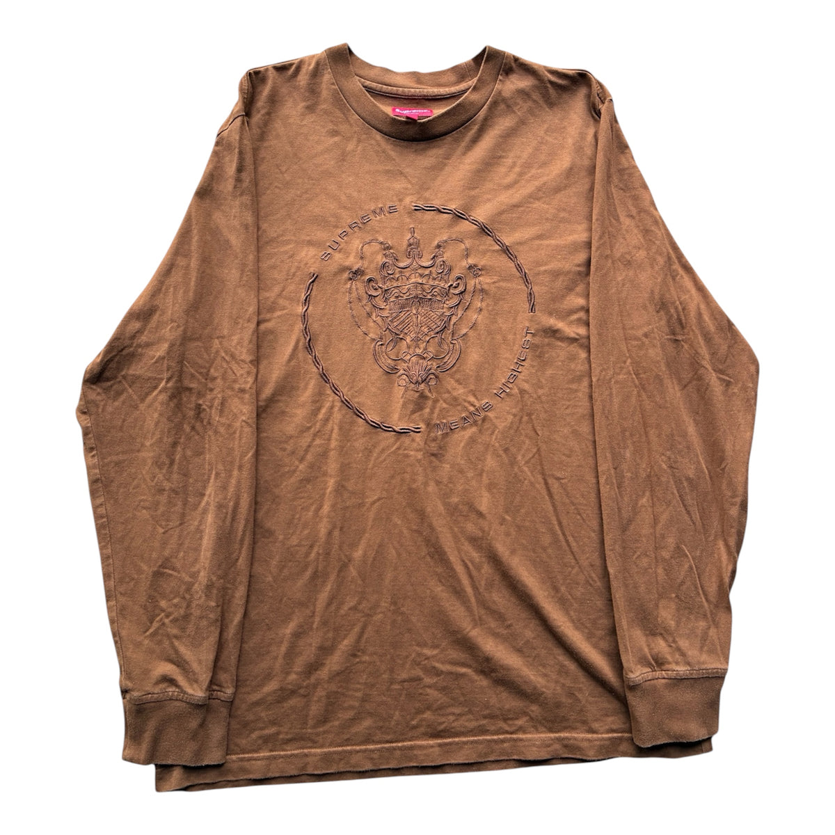 Supreme “LOGO” Long Sleeve (L)