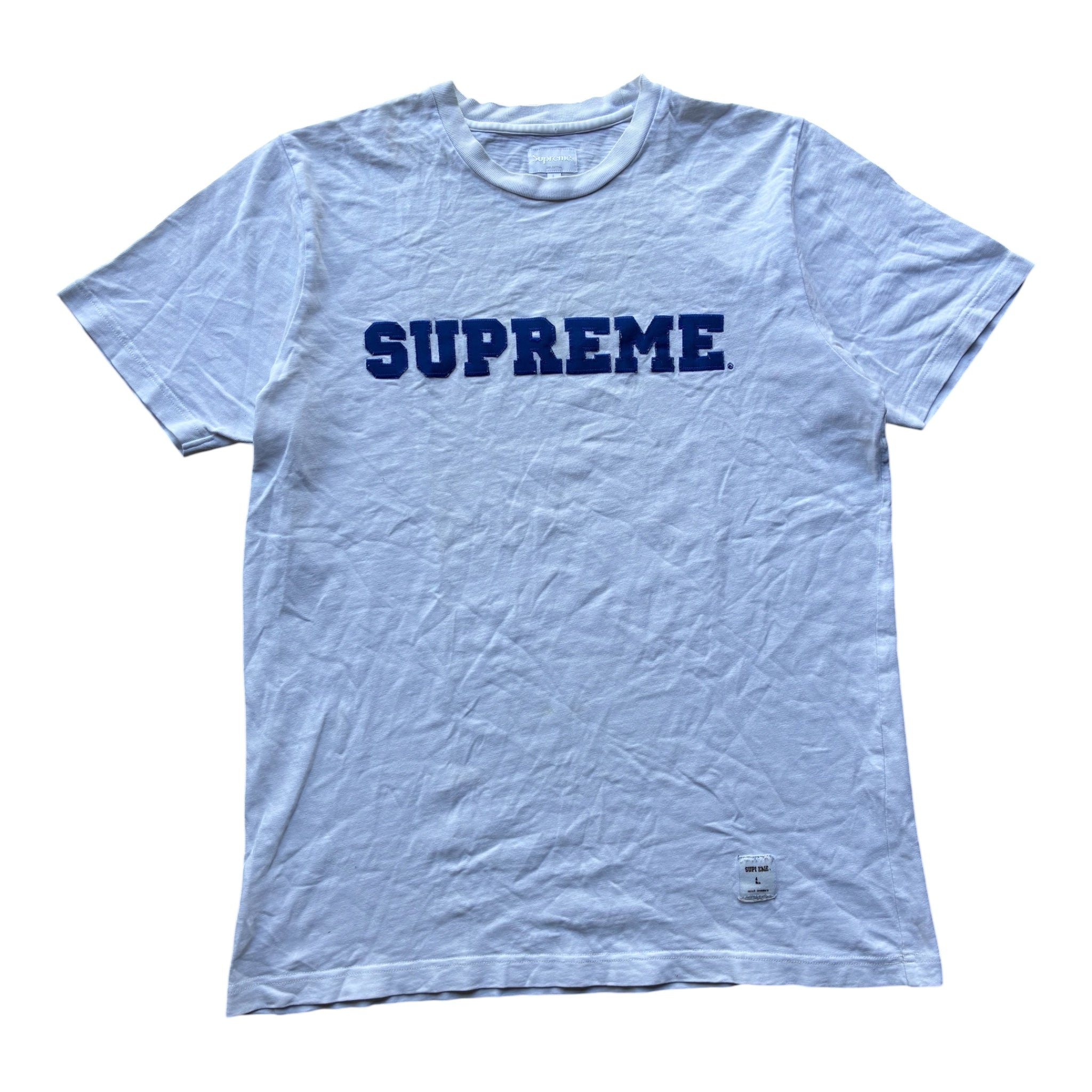 Supreme “COLLEGIATE” Tee (L)