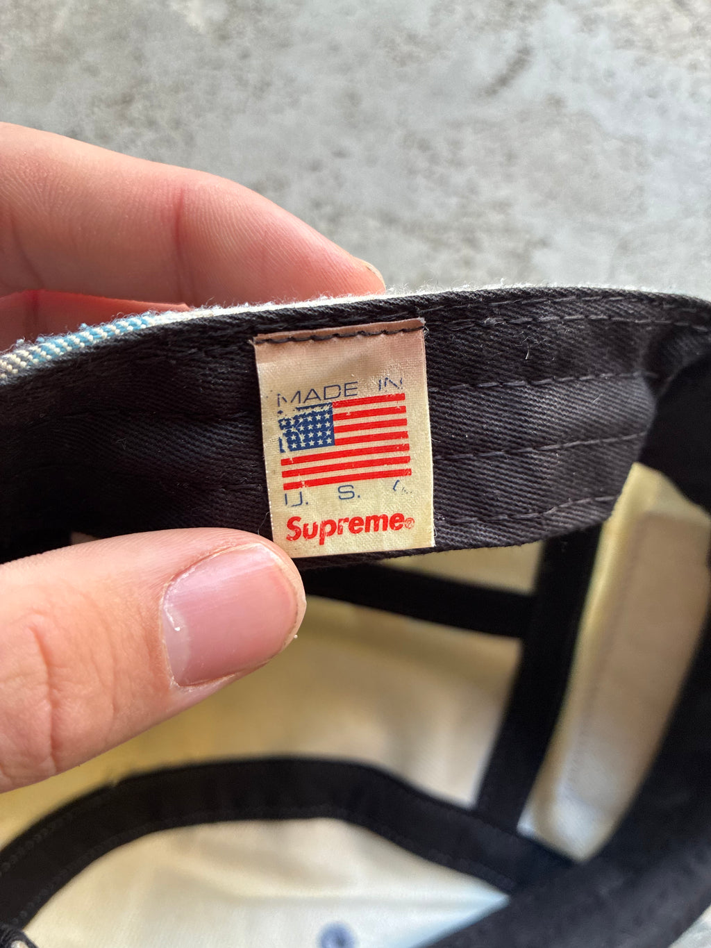 Supreme “WASHED OUT CAMO” Camp Cap (Adjustable)