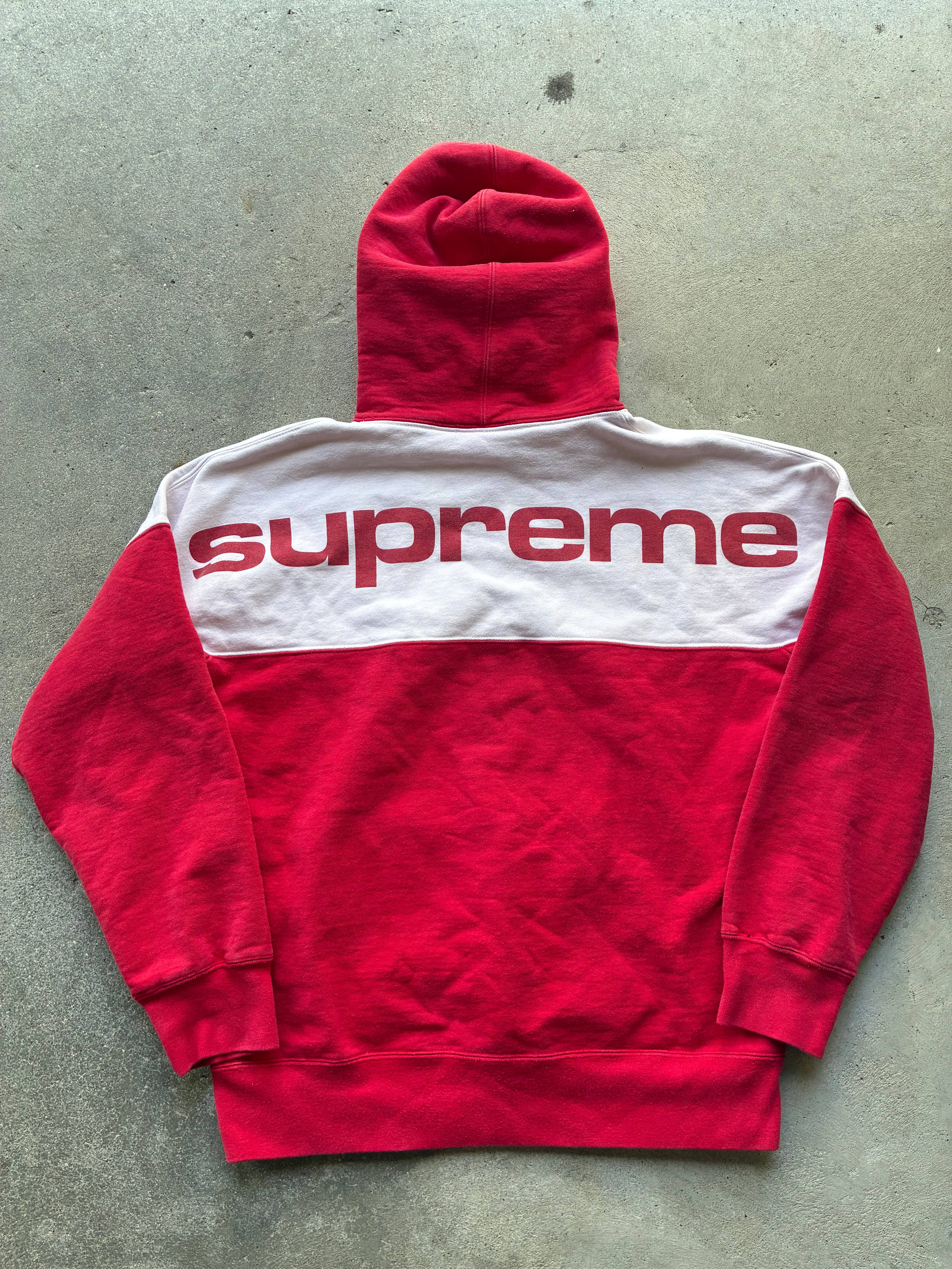 Supreme “COLOR BLOCK” Hoodie (L)
