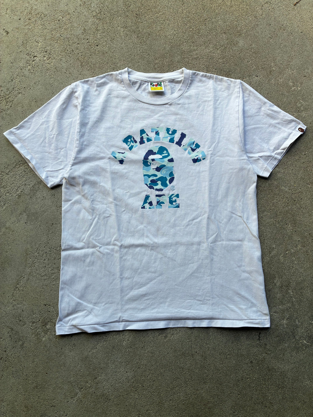 Camo Bape Tee (L)