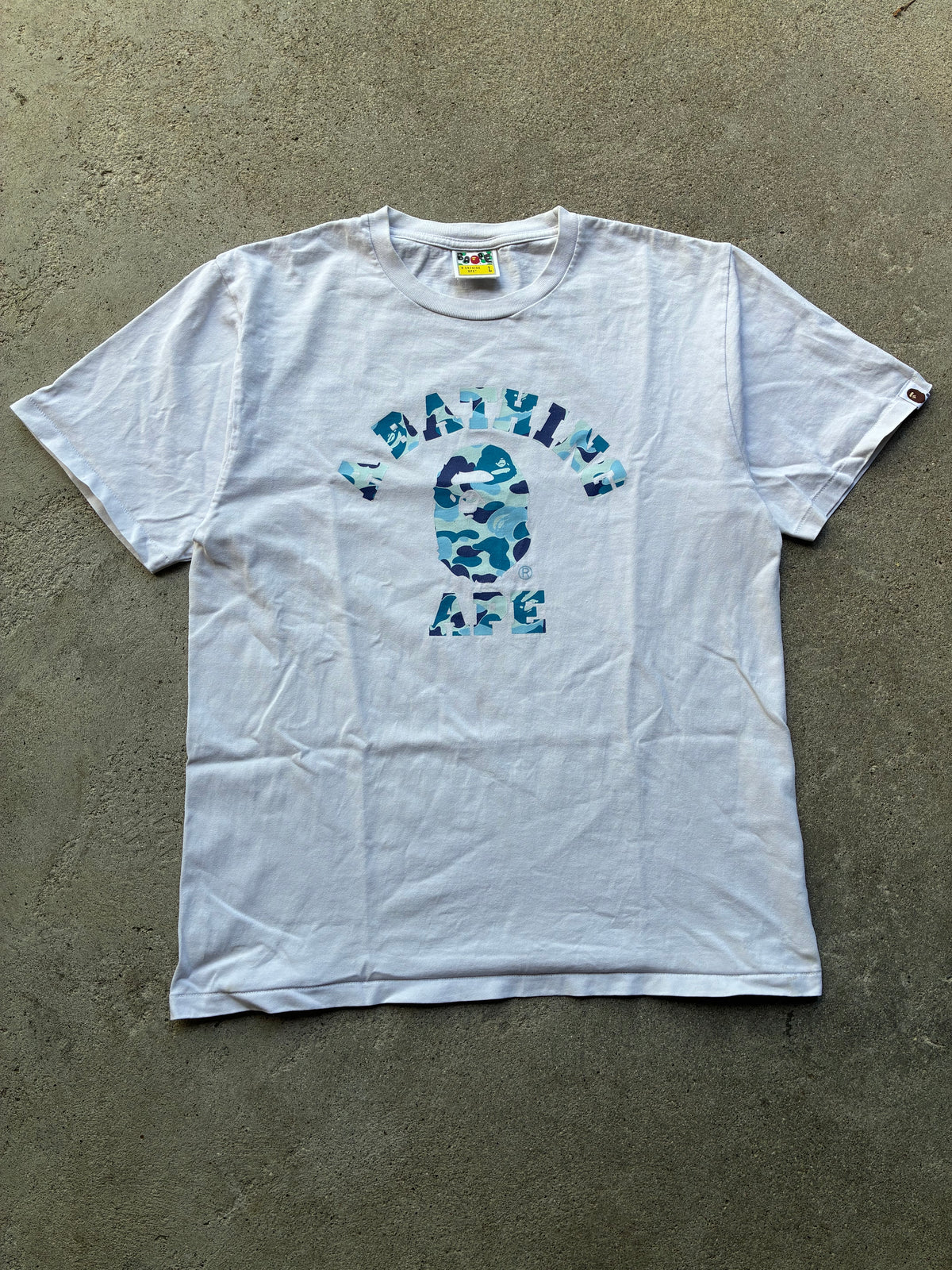 Camo Bape Tee (L)
