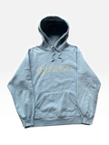 Supreme “HOODED LIGHT BLUE” hoodie (M)