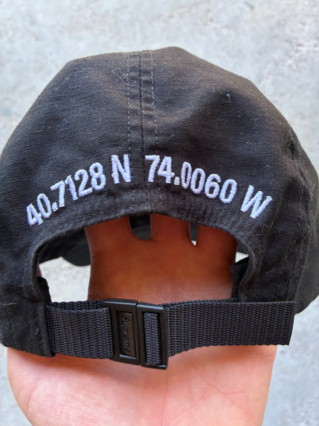 Supreme “MILITARY” Camp Cap (Adjustable)