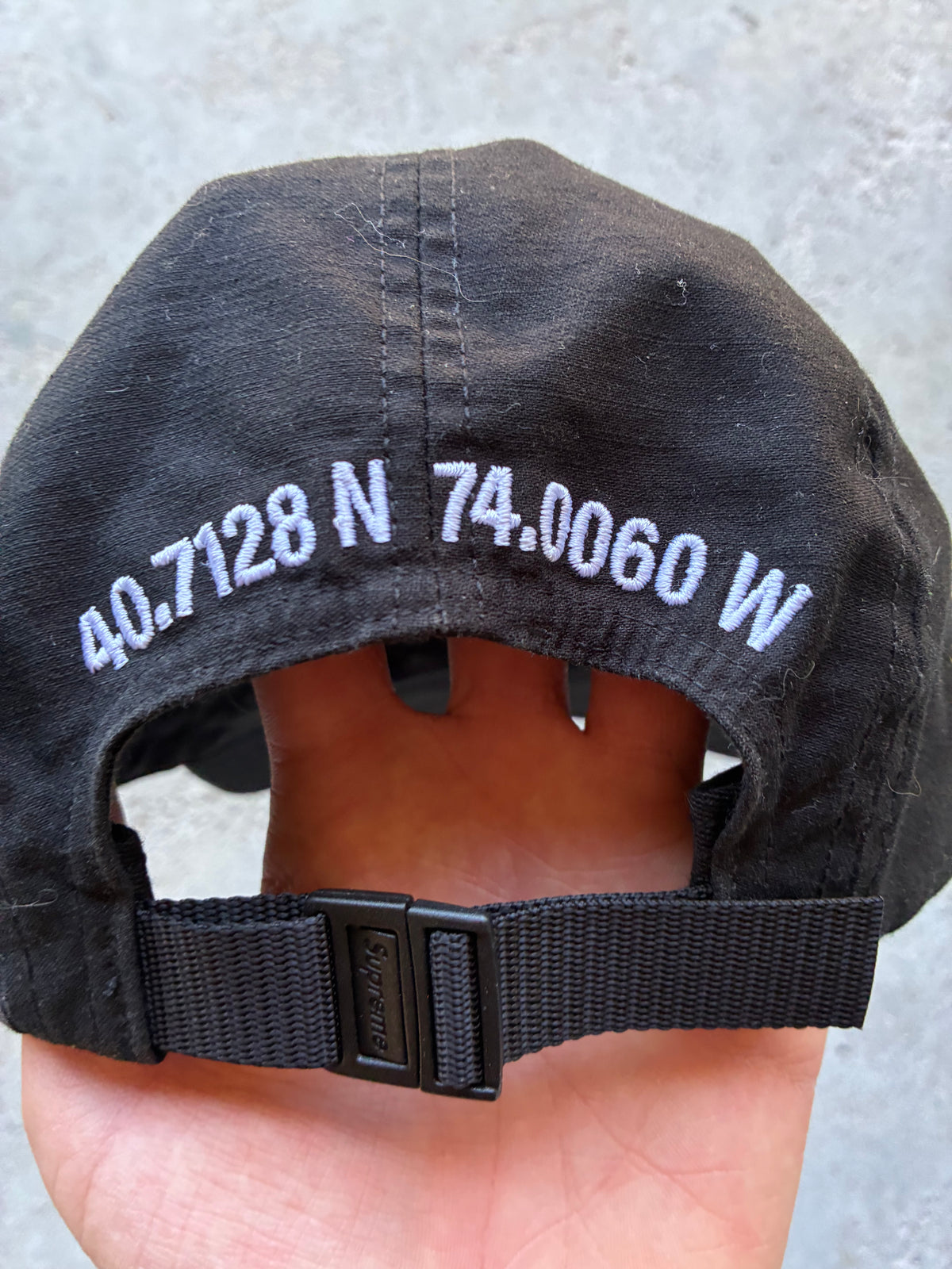 Supreme “MILITARY” Camp Cap (Adjustable)