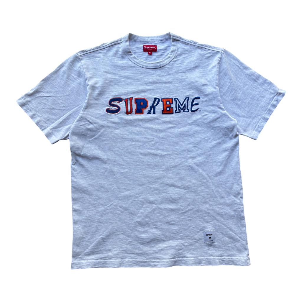 Supreme “COLLEGE LOGO S/S” Tee (M)