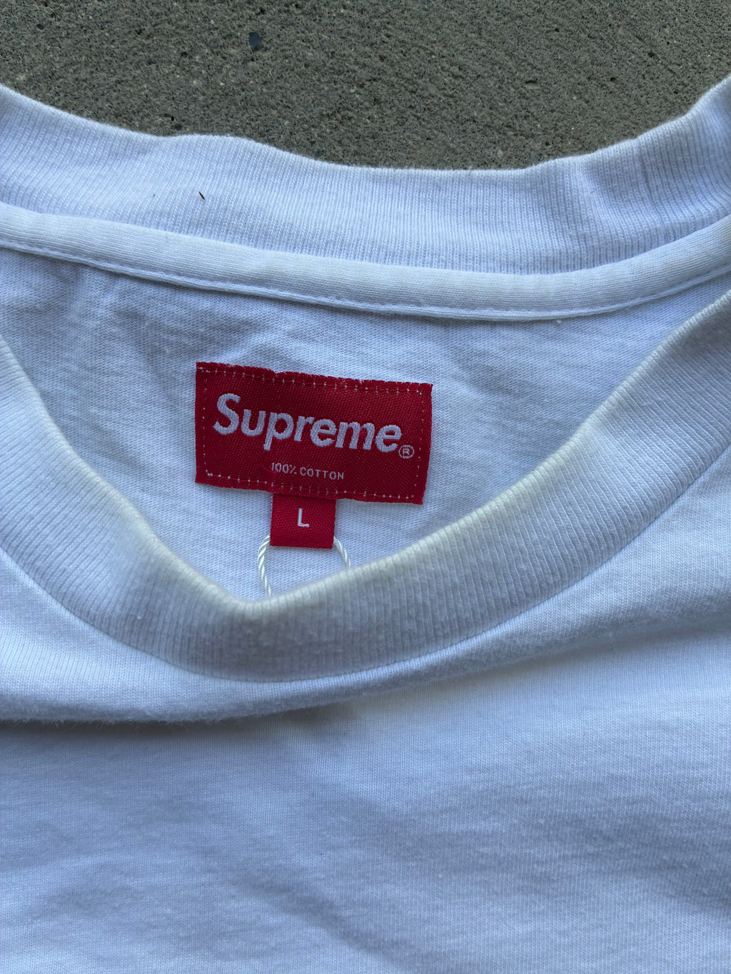 Supreme “LOGO” Long Sleeve (L)