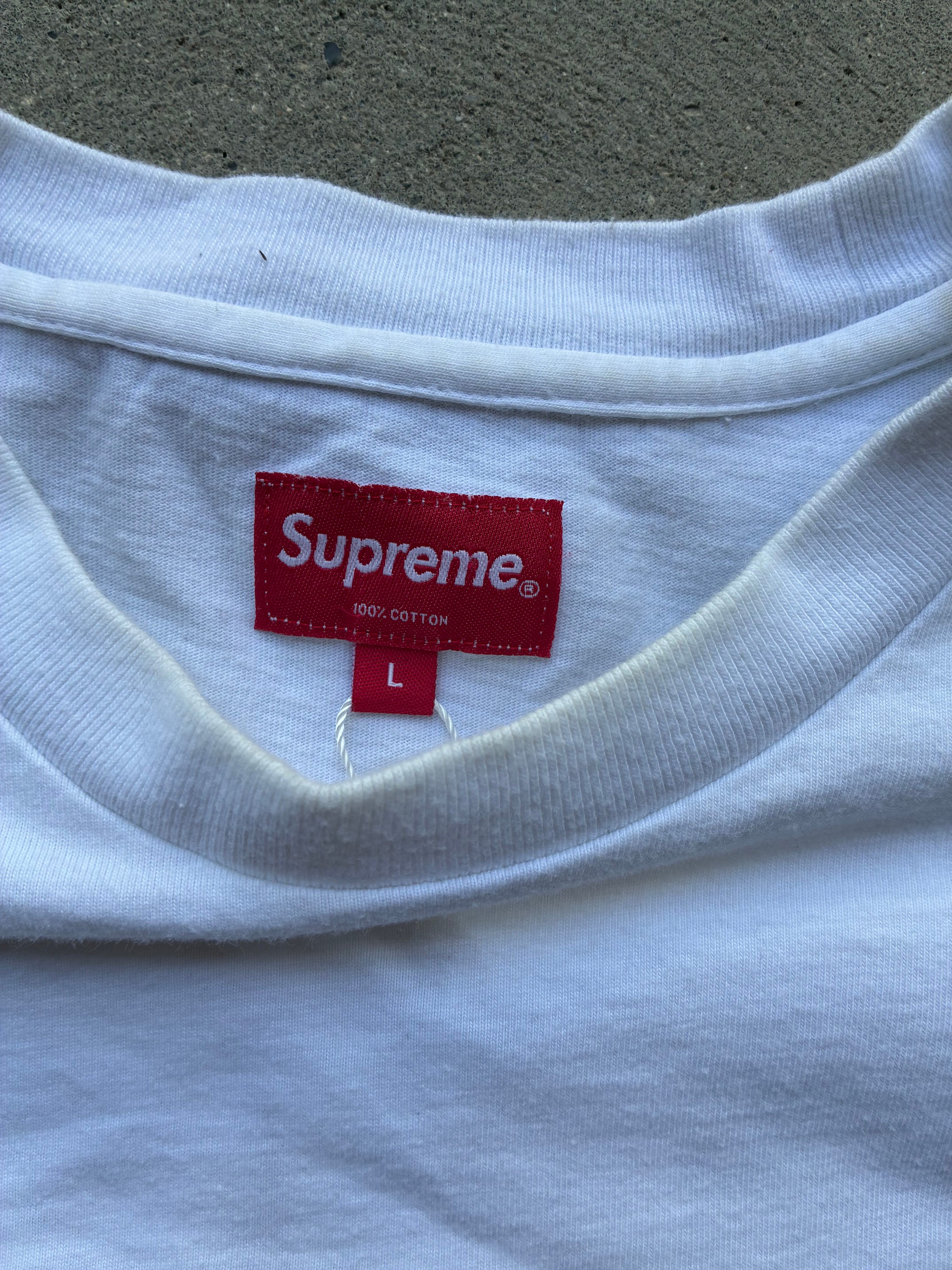 Supreme “LOGO” Long Sleeve (L)