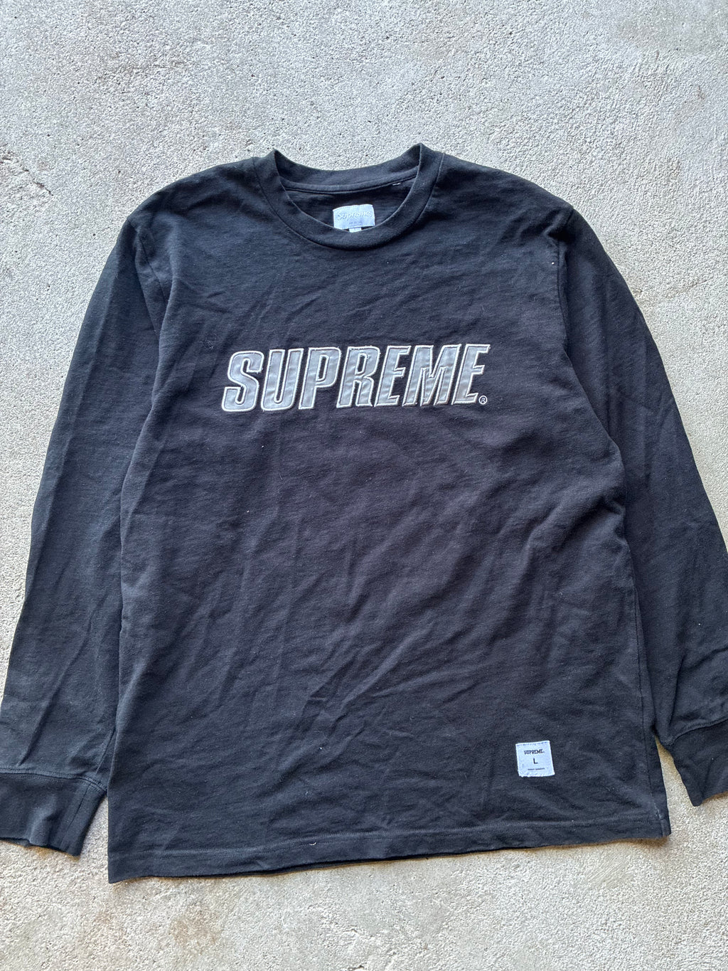 Supreme “REFLECTIVE” Long sleeve (L)