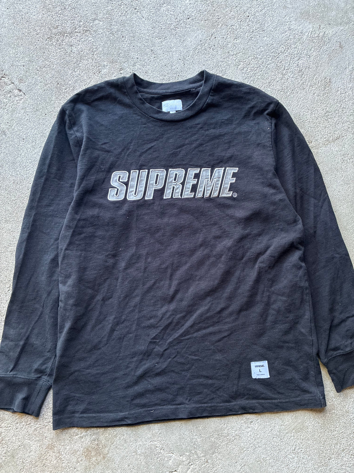 Supreme “REFLECTIVE” Long sleeve (L)