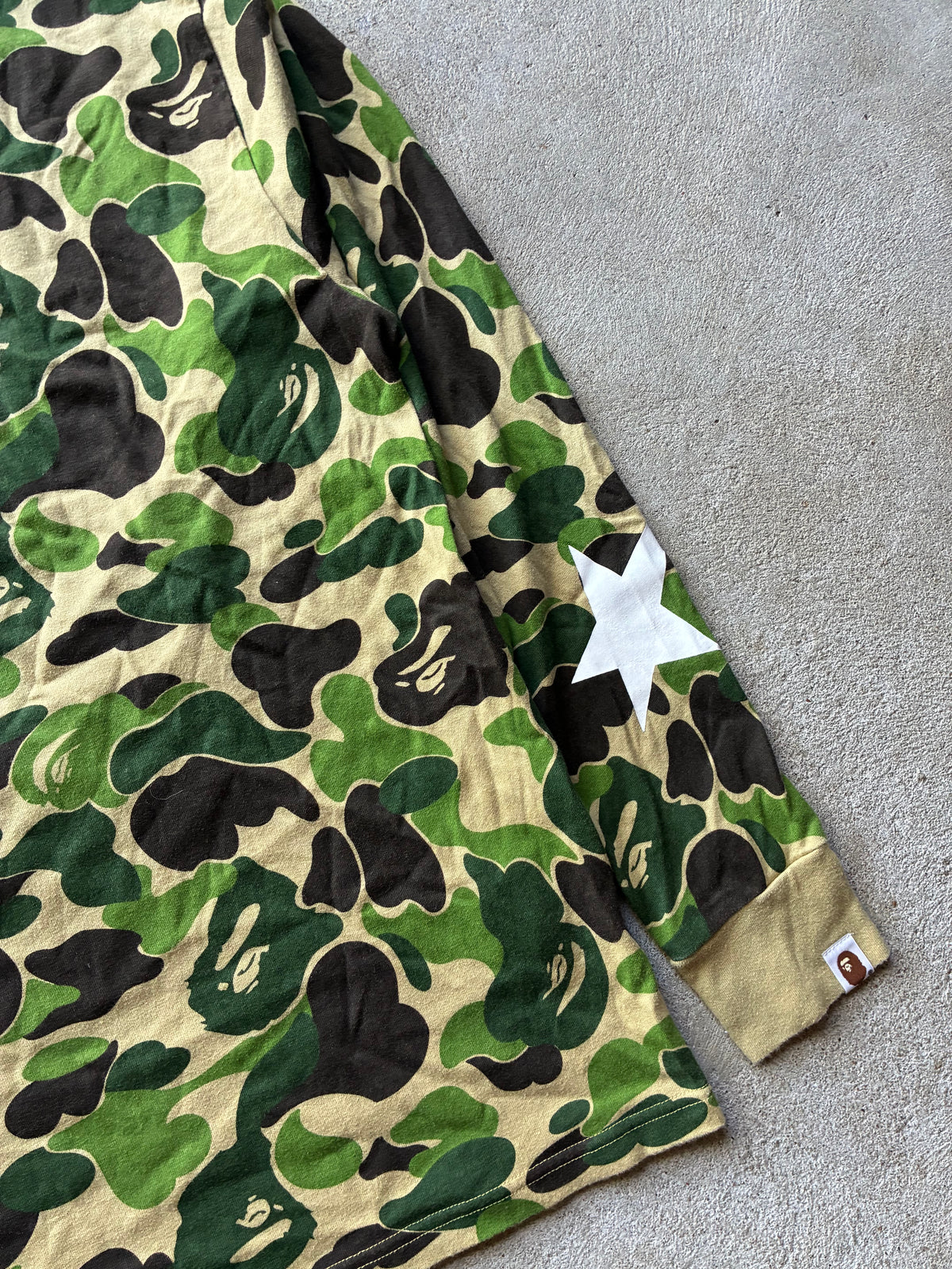 Bape “CAMO” Long Sleeve (M)