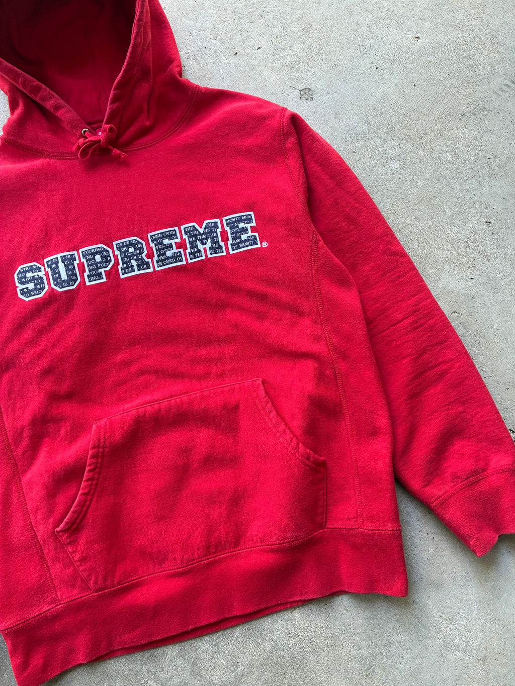 Supreme “THE MOST HOODED” hoodie (L)