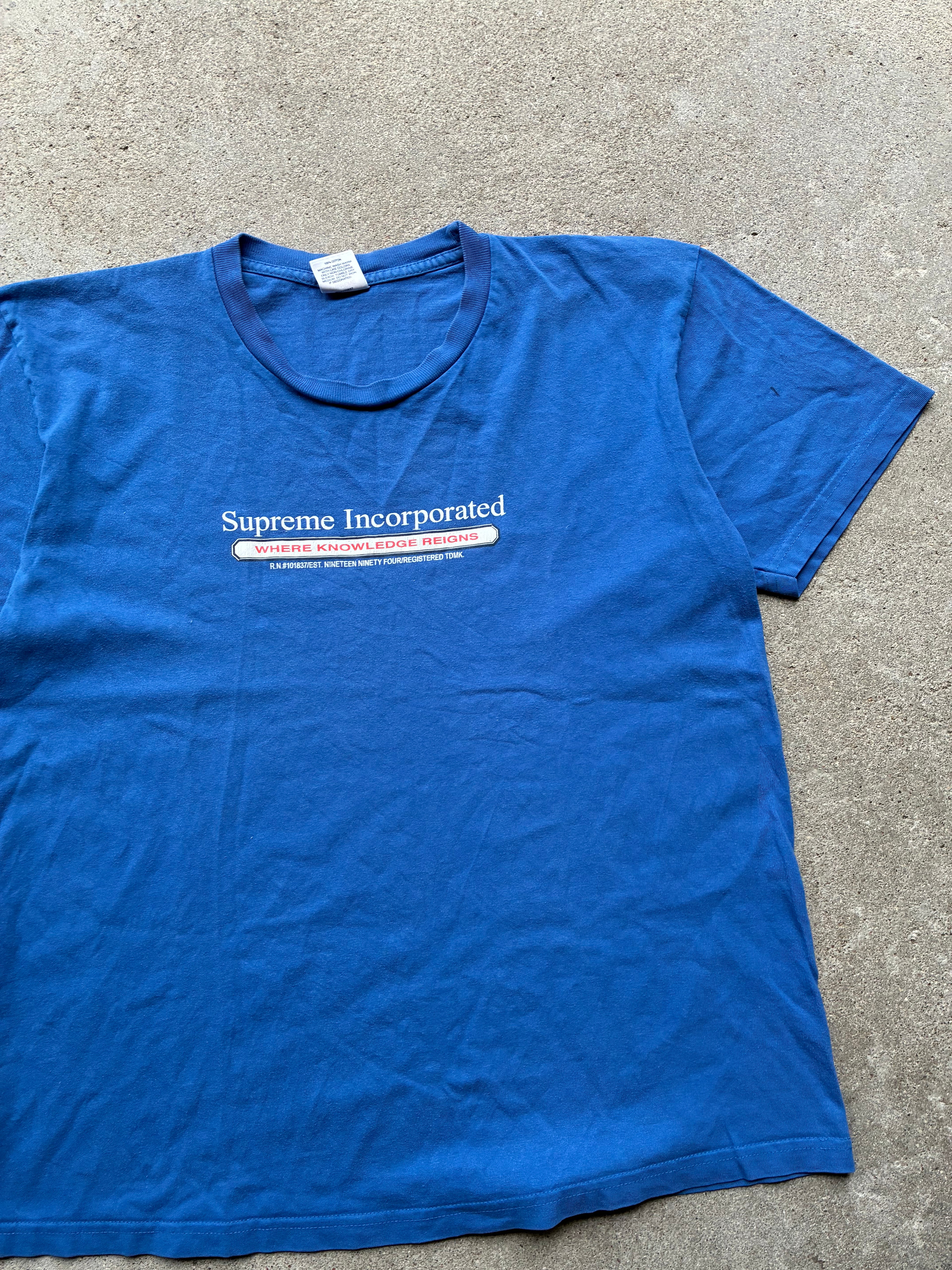 Supreme “INCORPORATED” Tee (M)