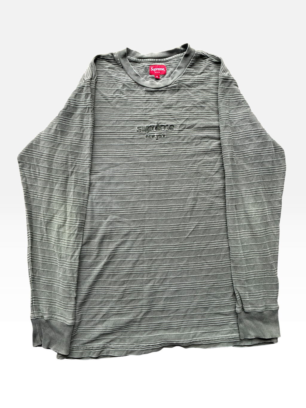 Supreme “RIPPED NEW YORK” Long Sleeve (M)