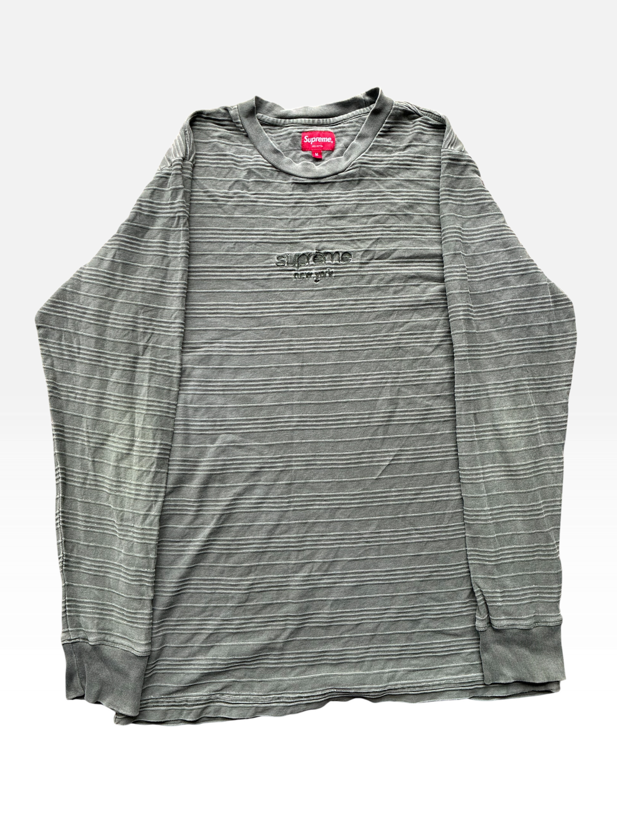 Supreme “RIPPED NEW YORK” Long Sleeve (M)