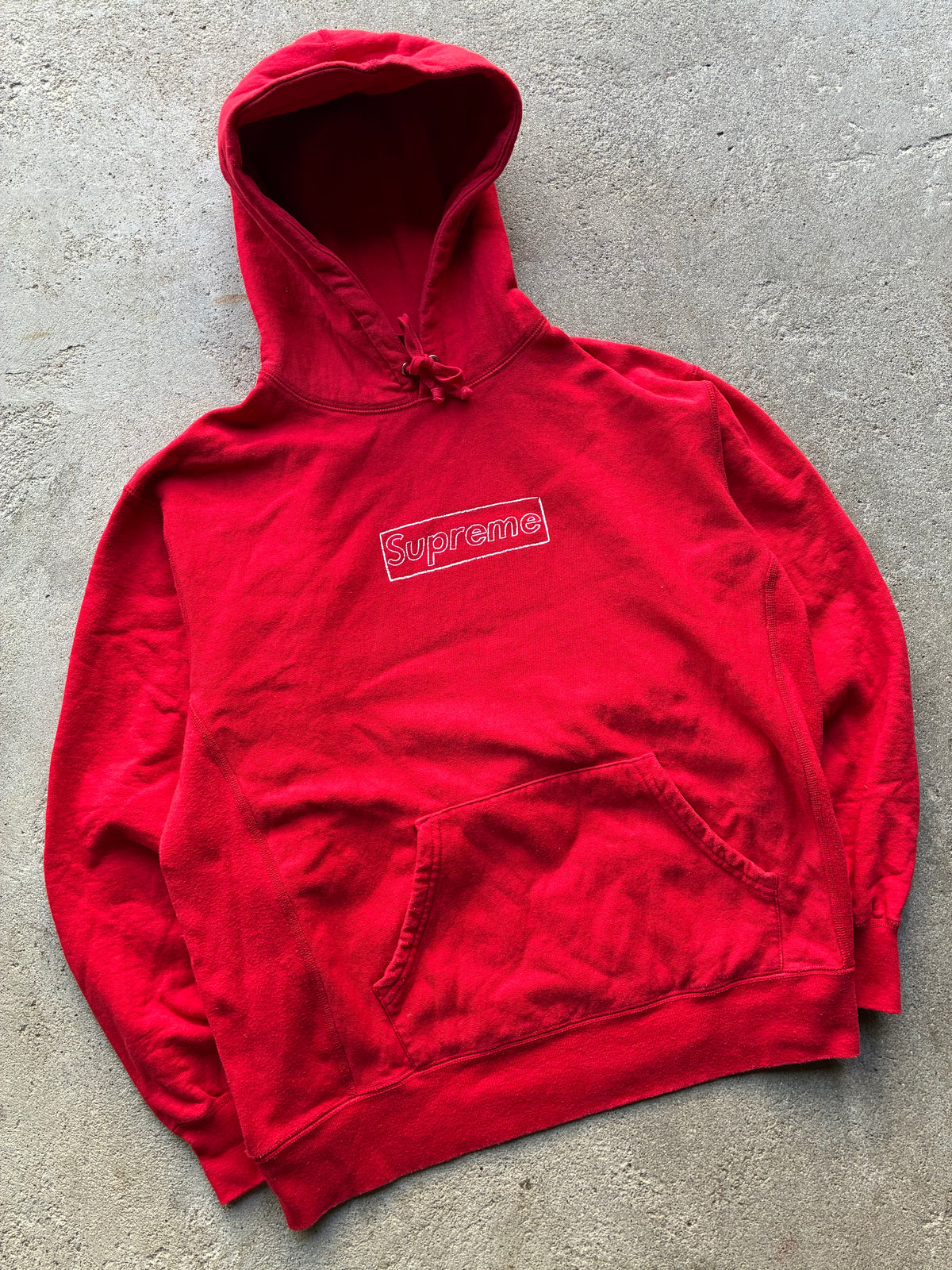 Supreme x Kaws box logo Hoodie (S)