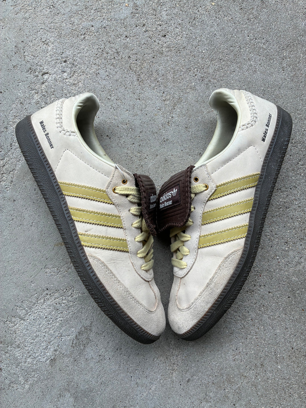 Adidas samba x Wales Bonner ECRU TINT BROWN" (46)