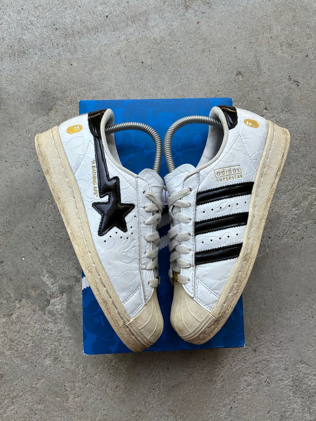 Adidas superstar x bape (39 1/3)