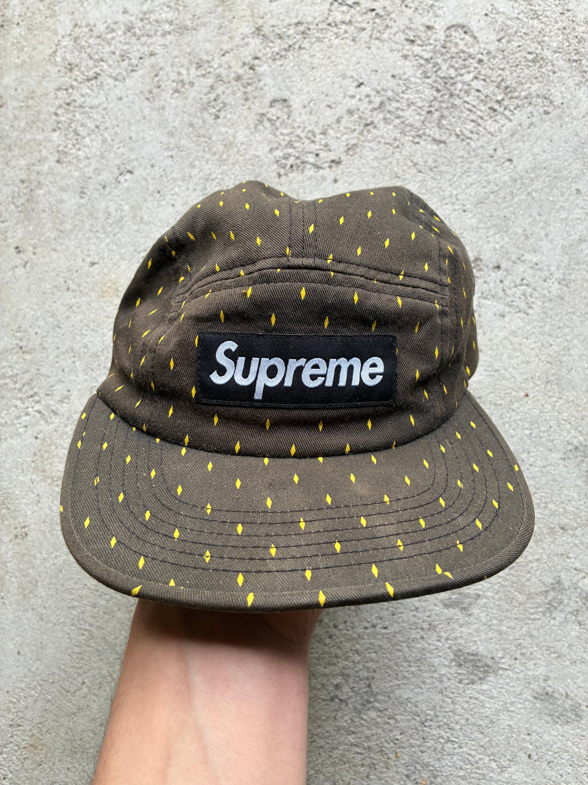 Supreme “DIAMOND SS13” Camp Cap (Adjustable)