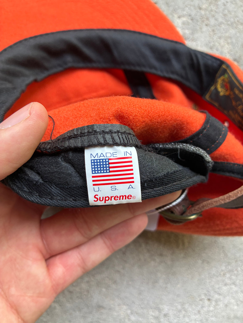 Supreme x Loro piana camp cap (Adjustable)