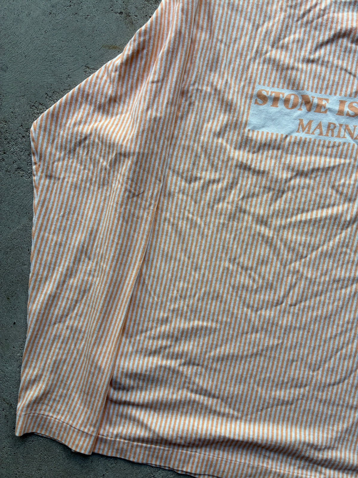 Peach Stone Island Marina Long Sleeve (L)