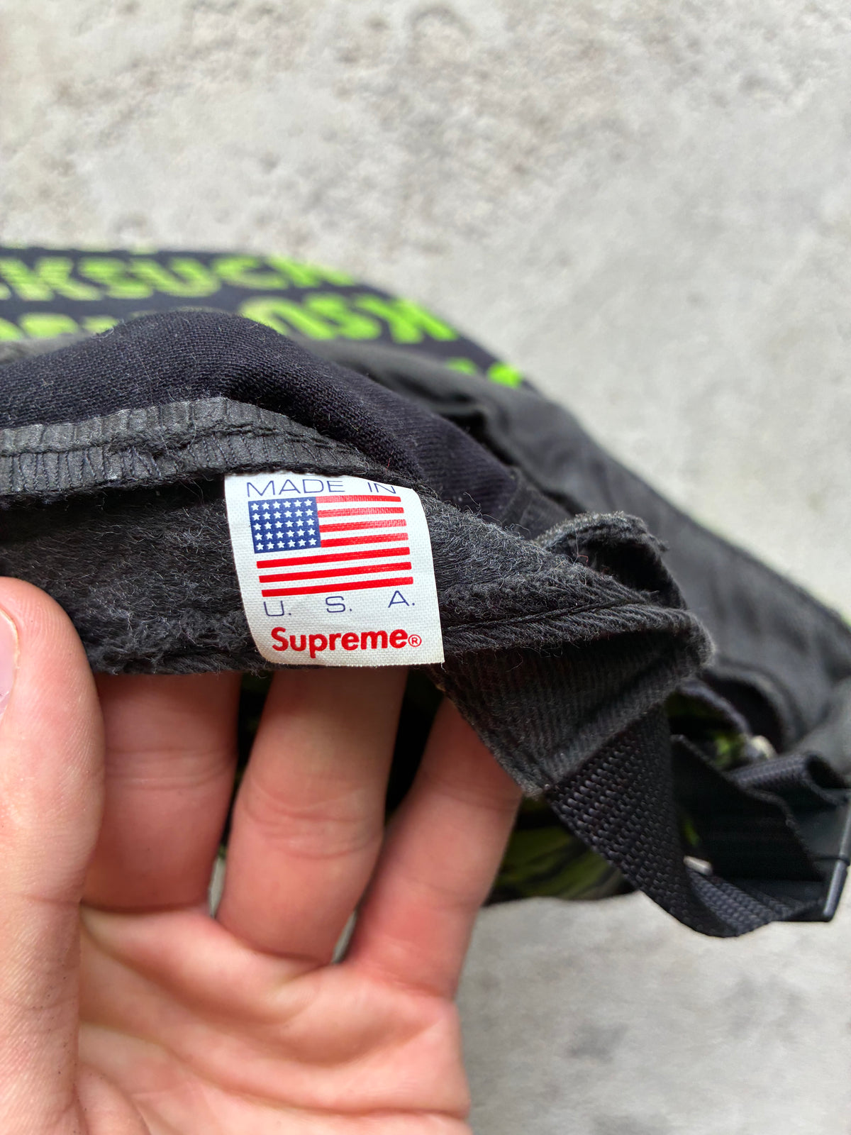 Supreme “SUCK” Camp Cap (Adjustable)