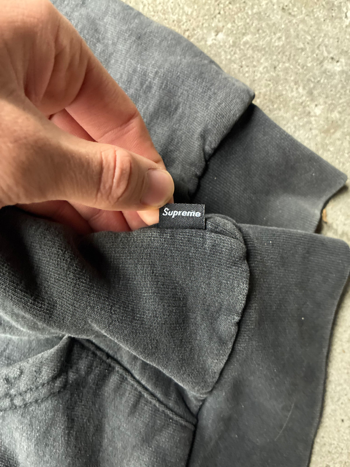 Supreme “ARC LOGO THERMAL 2009” Zip Up hoodie (L)