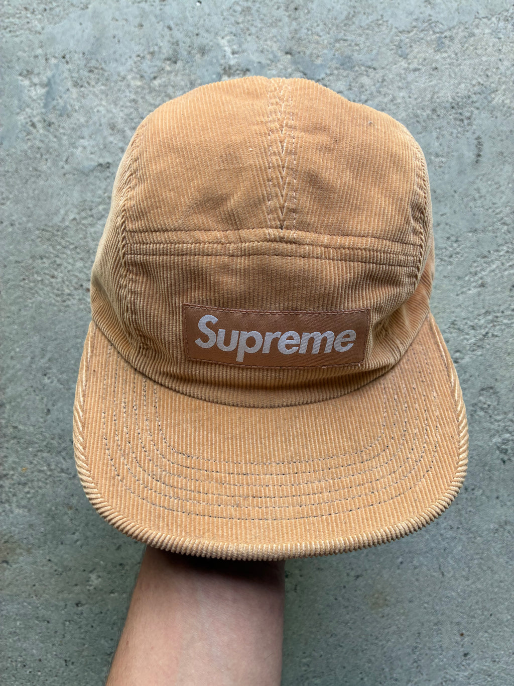 Supreme “CORDUROY” Camp Cap (Adjustable)