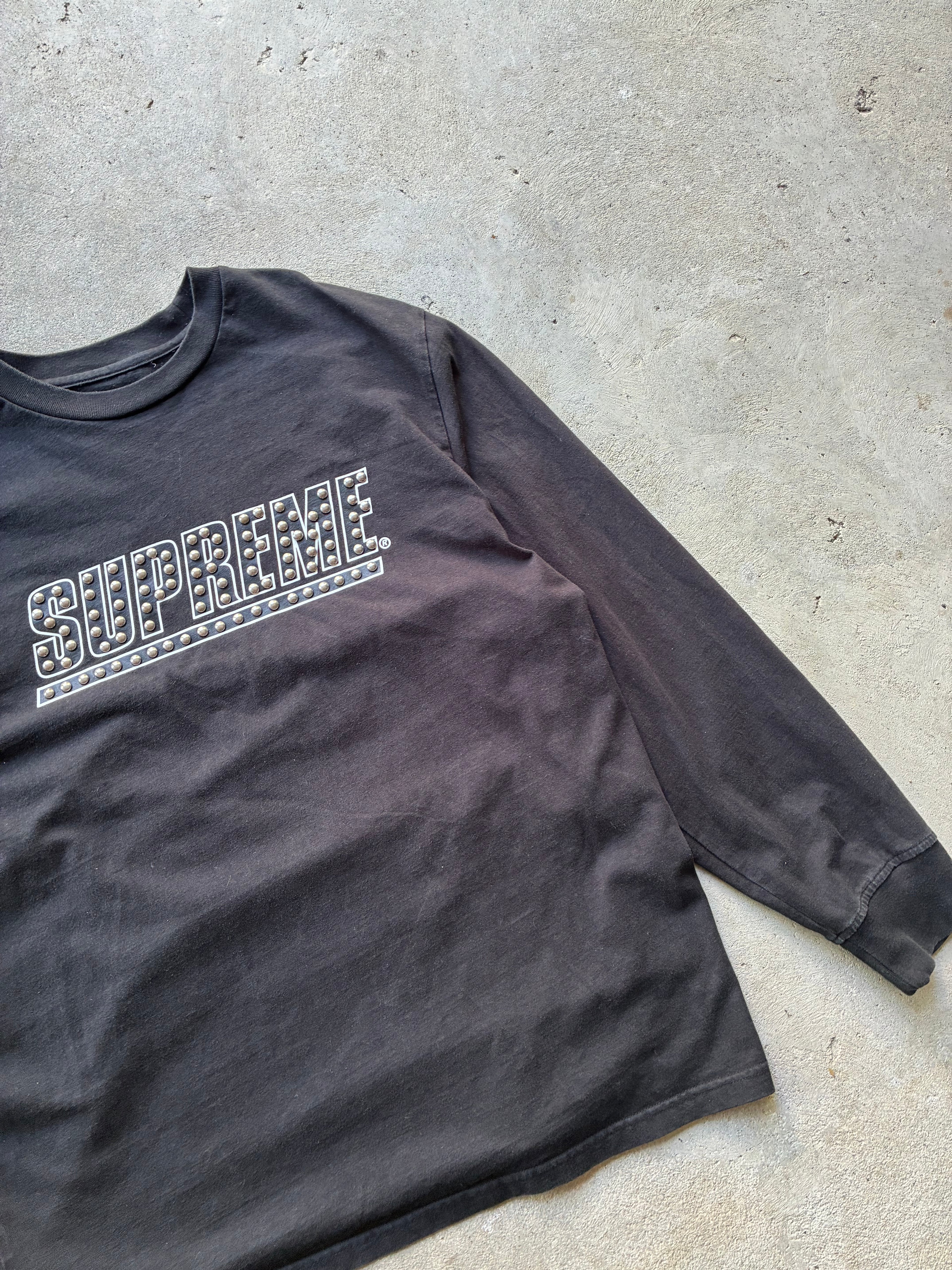 Supreme “STUDDED” Long Sleeve (L)