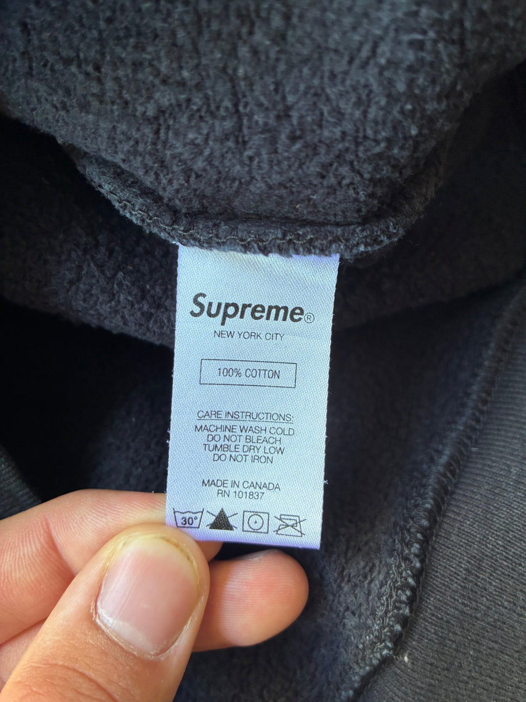 Supreme “SHOP LOS ANGELES” Hooded Hoodie (S)