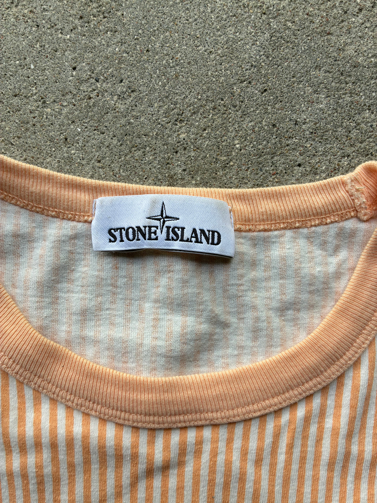 Peach Stone Island Marina Long Sleeve (L)
